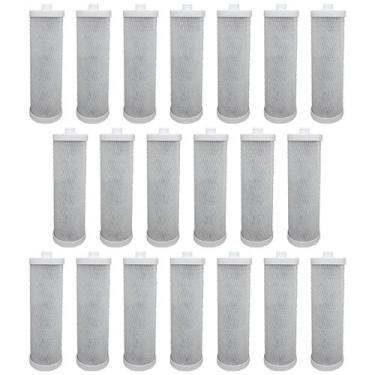 Imagem de Uso Universal Kit 20 Refis Carbon Block de 9.3/4" Com Rosca