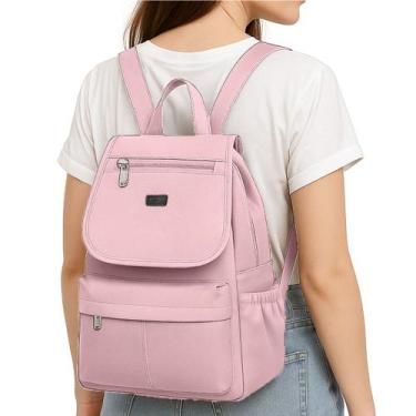 Imagem de Bolsa Media Feminina Casual Mochila Pequena Escolar Trabalho Casual Al