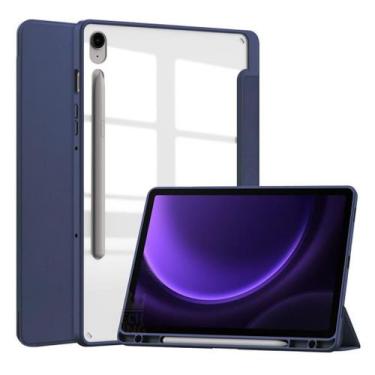 Imagem de Capa fundo acrilico transparente para Galaxy S9 Fe 10,9 - TECH KING