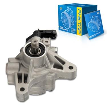 Imagem de PHILTOP Bomba de direção hidráulica 215341, adequada para 2003-2005 Accord 2.4L, substitui OE 215341, 56110RAAA01