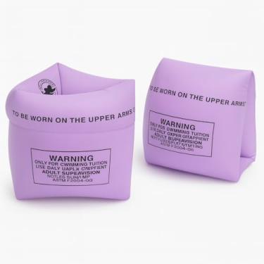 Imagem de Boias Infláveis de Braço para Natação Infantil 1 Par (Lilas)