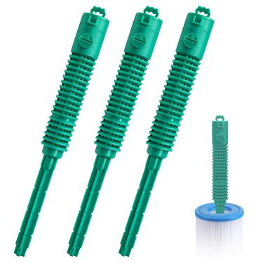 Imagem de lodfGL Pacote com 3 bastões minerais de substituição para filtro Frog Mate – Cartucho mineral de spa pré-preenchido para banheiras de hidromassagem e spas, serve na maioria dos filtros, reduz o uso de