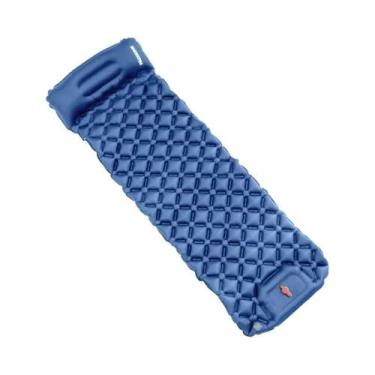 Imagem de Colchão Inflável Ultralight Para Camping Com Travesseiros E Bomba Embu