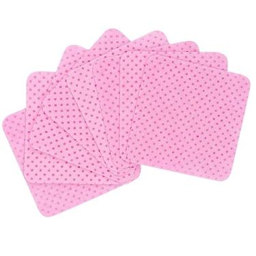 Imagem de Cryfokt Toalhetes de Unhas Sem Fiapos, Limpeza Eficiente para Extensões de Cílios, Cola para Cílios, 200 Peças para Casa, Salão de Beleza, Fibra de Algodão (Rosa)