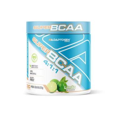 Imagem de Super BCAA Adaptogen Aminoácidos 100% natural 225g, Limão