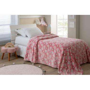 Imagem de Mantinha Cobertor Infantil Solteiro Brilha No Escuro Fluorescente Toqu