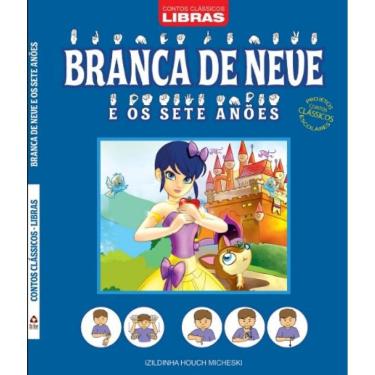 Imagem de Livro Contos Classicos Libras - Branca De Neve