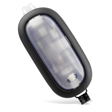 Imagem de Luz de cúpula LED com lente e lâmpadas para teto traseiro adequado para Jeep Wrangler JK JKU 2011-2018, acessórios de luz de leitura de mapa interno, substituição direta para 5KQ79DX9AC