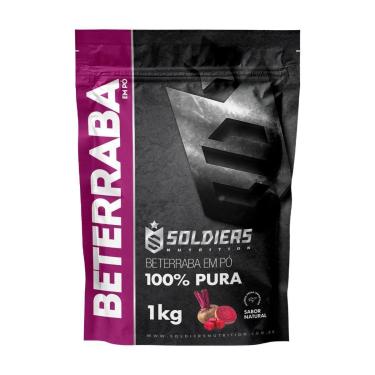Imagem de Beterraba Em Pó 1Kg - 100% Puro - Soldiers Nutrition-Unissex