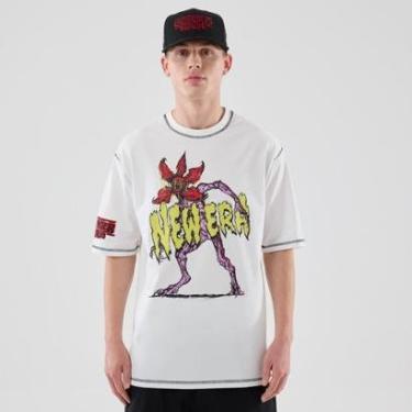 Imagem de Camiseta New Era Regular Stranger Things NEW ERA Branco-Masculino
