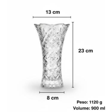 Imagem de Vaso de Vidro 23,5cm Imperial Vemax