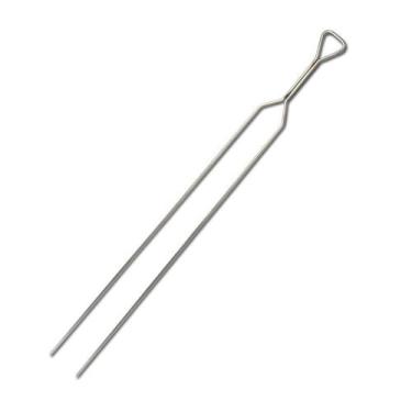 Imagem de Espeto Grande Inox 304 Duplo Churrasco Costela N96 Gastrobel