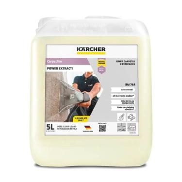 Imagem de Detergente limpador de carpetes e estofados concentrado 5 Litros - Pow