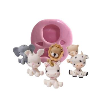 Imagem de Molde De Silicone Animais, Corpo Universal