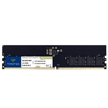 Imagem de Timetec DDR5 Unbuffered Non-ECC 1.1V 288 Pin UDIMM Desktop Memory RAM Upgrade (4800MHz, 16GB)