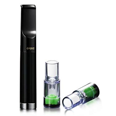 Imagem de ZOBO Porta-cigarro com cartucho de filtro substituível, adequado para cigarros de tamanho regular e fino (com 1 bocal extra e 3 cartuchos de filtro substituíveis) (preto)