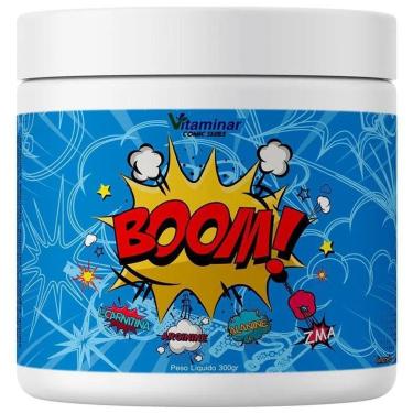 Imagem de Boom Beta-Alanina (300g) Pré Treino - VITAMINAR-Unissex