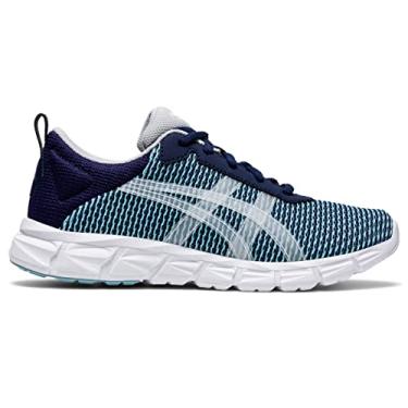 Imagem de ASICS Kid's Gel-Quantum cm Running Shoes, 7M, Smoke Blue/Peacoat