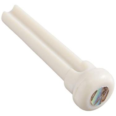 Imagem de GraphTech PP100000 TUSQ Pino de ponte estilo apresentação com revestimento Paua, branco