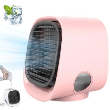 Imagem de Oribreeze Ar Condicionado, Mini Refrigerador de Ar Portátil Recarregável de Mesa com 3 Velocidades de, Ar Condicionado Multifuncional de Baixo Ruído para Escritório, Quarto, Escola /1670