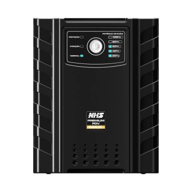 Imagem de Nobreak NHS Premium PDV MAX 2200VA E.Bivolt S.120V/220V Conf. Bat 2x17Ah/24V USB 8 tomadas - 90.D0.022400