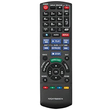 Imagem de Controle remoto de substituição N2QAYB000574 para Panasonic DVD Player DMPBDT110 DMPBDT210 DMPBDT215 DMPBDT310