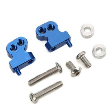 Imagem de Amortecedor dianteiro com suporte de amortecedor, amortecedor frontal ajustável, peças sobressalentes para carro RC 1/10 Tamiya CC01 (azul) acessório de modelo de carro