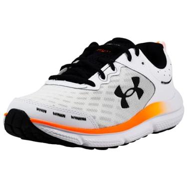 Imagem de Under Armour Charged Assert 10 Tênis de corrida masculino, (101) Branco/Branco/Preto, 10.5 X-Wide