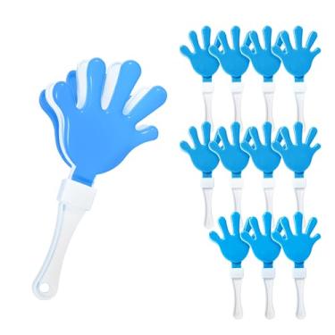 Imagem de Pacote com 12 - azul/branco clapper ruídos lembrancinhas para festas