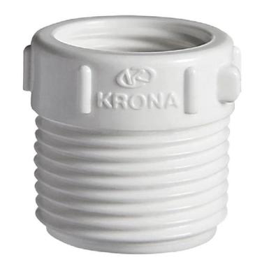 Imagem de Bucha Reducao Roscavel PVC Branca 3/4X1/2 Krona UN 0208