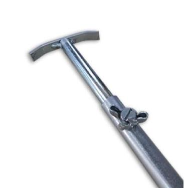 Imagem de Suporte churrasqueira para grelha e espeto - ajustavel - R. INOX