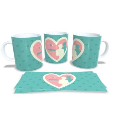 Imagem de Canecas Personalizadas Dia dos Namorados - Estampa Sublimada, Mod.124