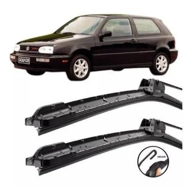 Imagem de Palhetas Silicone Limpador Parabrisa Golf Mk3 1993 Até 1998 - VELOX/ A