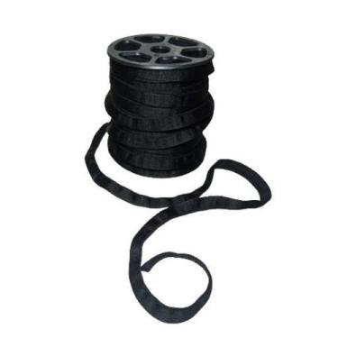 Imagem de Elastico Em Poliamida Zanotti 10 50 Metros F12, Preto