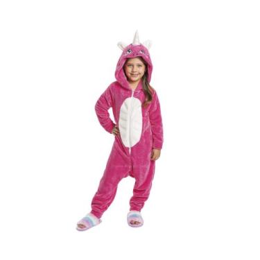Imagem de Pijama kigurumi infantil-juvenil macacão bichinhos-inverno - FAKINI, U