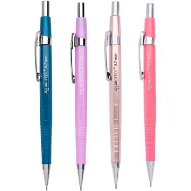 Imagem de Lapiseira 0.7MM Jocar Técnica Hexagonal  4 Cores, Display com 16 Unida