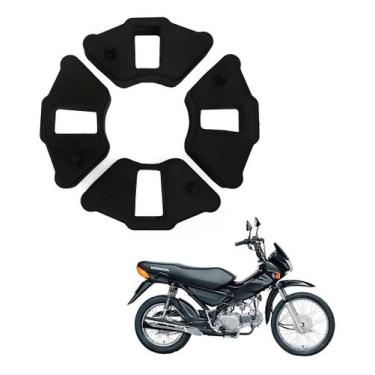 Imagem de Coxim Borracha Brandy - 4 Un. - C 100 Dream / Pop / Traxx / Shineray /