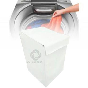 Imagem de Capa para máquina de lavar brastemp 16kg bwk impermeável - Clean Capas