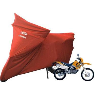 Imagem de Capa Para Cobrir Moto Kasinski RX 125 De Tecido Lycra - Mz, Vermelha