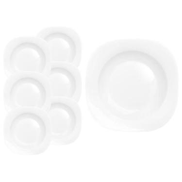 Imagem de Conjunto 6 Pratos Opaline Plaza Fundo 22cm Refeição Duralex - NADIR FI