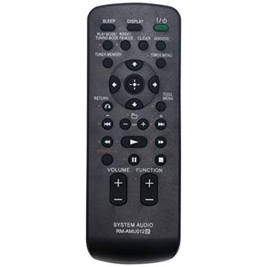 Imagem de Allimity RM-AMU012 RMAMU012 Controle remoto de substituição compatível com o sistema de componentes Sony Mini HiFi LBT-DJ2I HCD-DJ2I SS-WG2I SS-DJ2I SA-WG2I LBTDJ2I HCDDJ2I SSDJ2I SSDJ2I SAWG2I