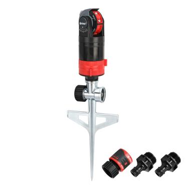 Imagem de Eden Sistema de borrifador de vários padrões com conjunto de pulverização de metal; acionamento de engrenagem, serviço pesado, sistema de irrigação de jardinagem, jardim e gramados, 5 padrões,