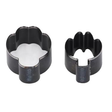Imagem de Matrizes de Corte de Couro Em Formato Vegetal de Liga de Aço de 51 Mm, 43 Mm de para Ferramenta de Puncionamento Artesanal, Incisão Excepcionalmente Limpa Com Versatilidade No