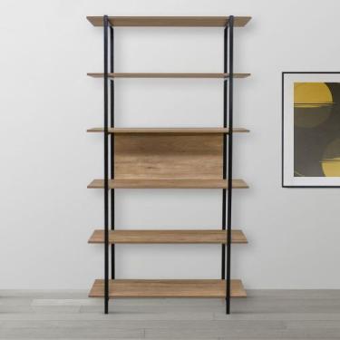 Imagem de Estante Multiuso Office Industrial 6 Prateleiras Inspire House.