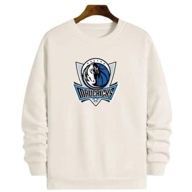 Imagem de Blusa Moletom Gola Basquete Dallas Maverickss Luka Basketball - Loja W