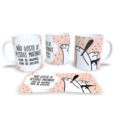 Imagem de Caneca de Porcelana Personalizada Flork Frases Engraçadas, Divertidas 