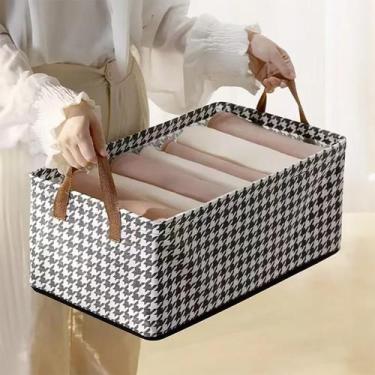 Imagem de Caixa Organizadora de roupas Dobrável Otimiza Armários - Yaay