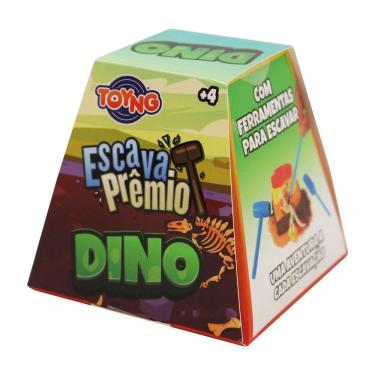 Imagem de Brinquedo Escava Prêmio Kit Explora Fóssil Dinossauro Toyng