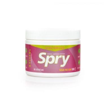 Imagem de Goma de mascar Spry Bubble Gum 100 unidades da Xlear Inc (pacote com 4)