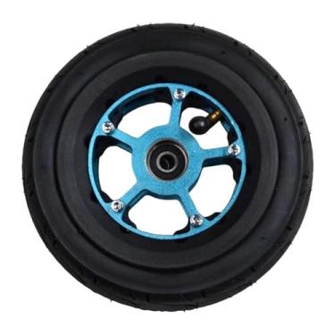 Imagem de rockible Cubo de Roda para Scooter, Componentes de Substituição, Amortecimento para Adultos, Montagem Direta, Roda dianteira azul